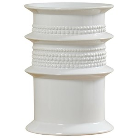 White Ceramic Vase