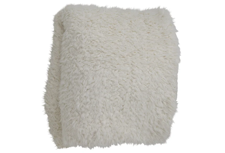 Accessories Oversized Faux Fur Throw Blanket by StyleCraft at Weinberger's Furniture