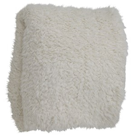 Oversized Faux Fur Throw Blanket