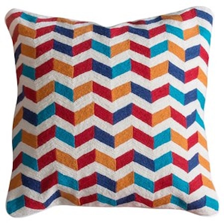 Multi-Colored Accent Pillow