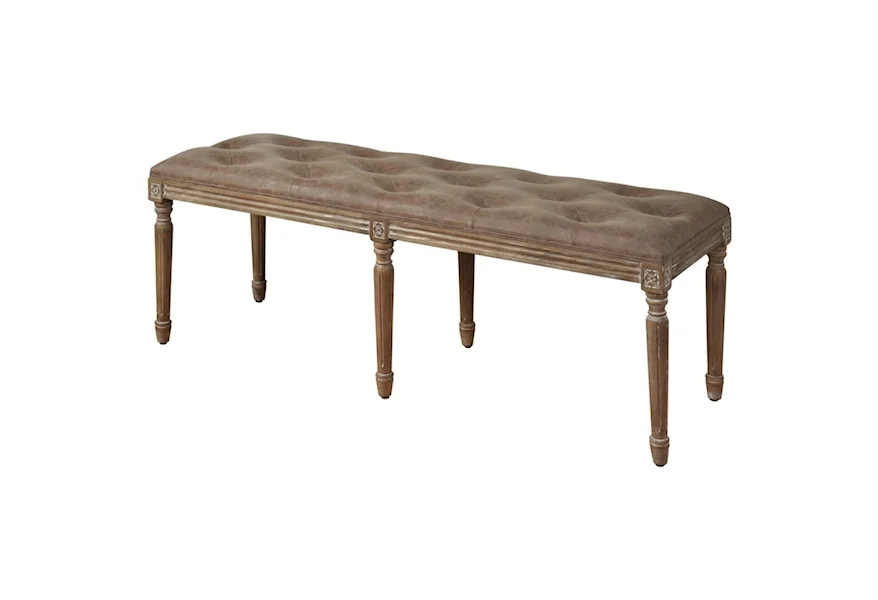 Accessories LXVI Bench by StyleCraft at Alison Craig Home Furnishings