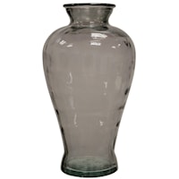 Clear Graystone Recyled Spanish Glass Vase Accessory