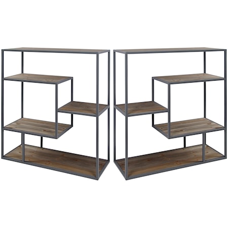 Set of 2 Bookcases