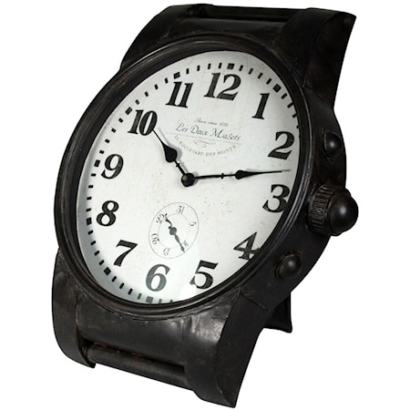 Black Iron Clock
