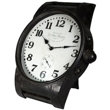Black Iron Clock