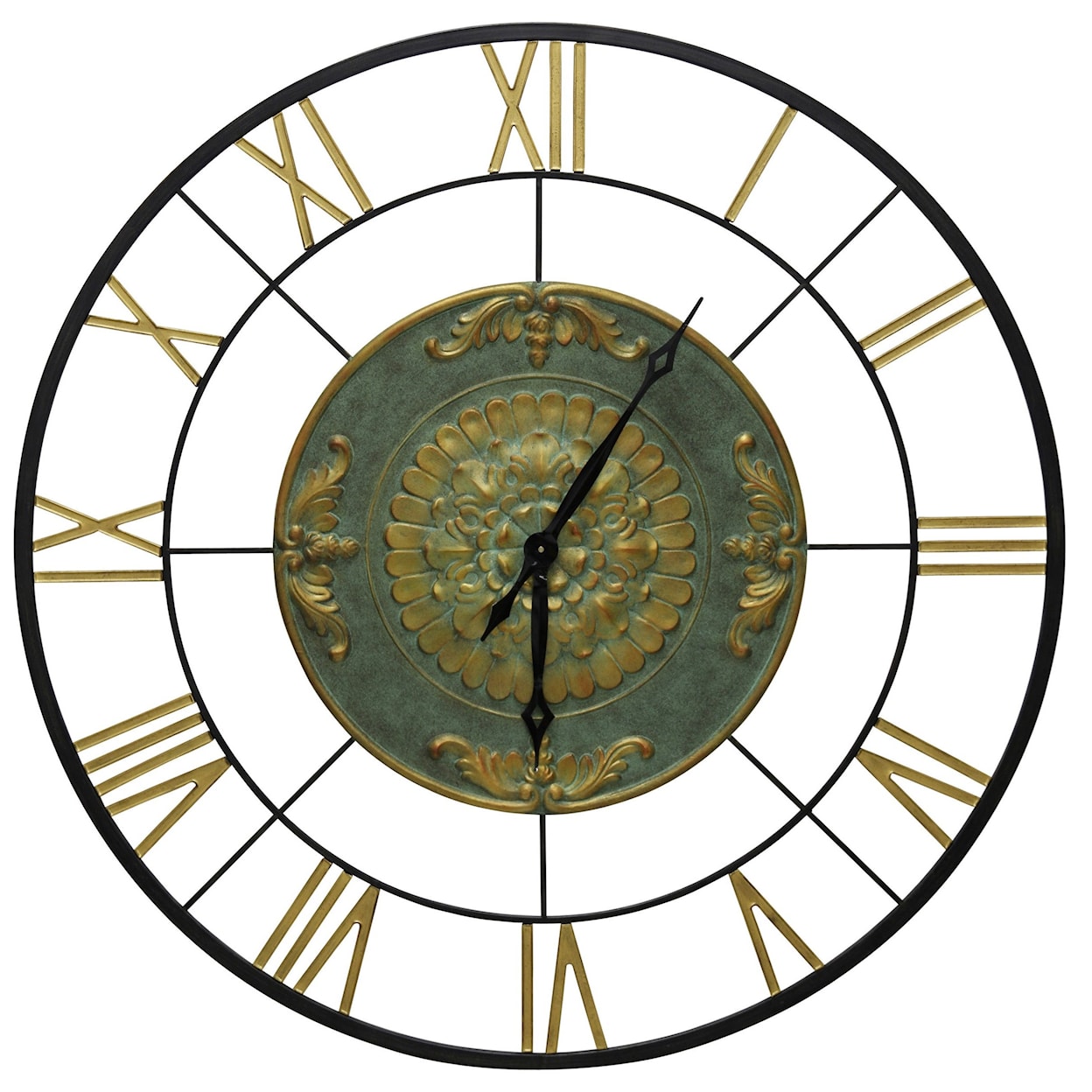 StyleCraft Clocks Metal Wall Clock