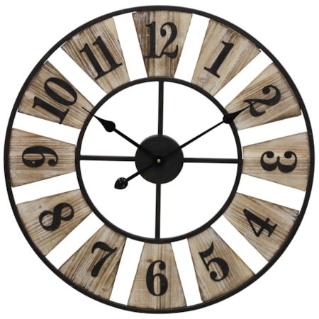 Metal Wall Clock