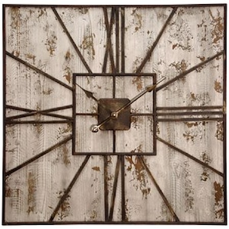 Rustic Wall Clock