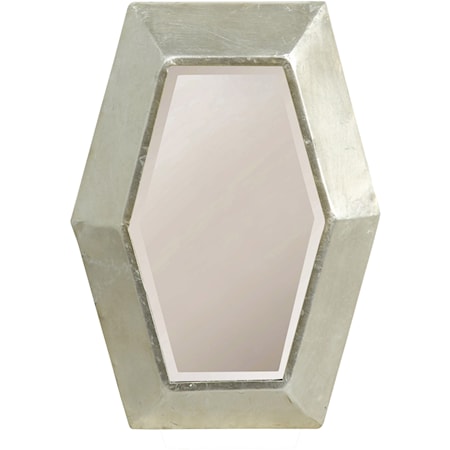 Polygon Shaped Metal Mirror