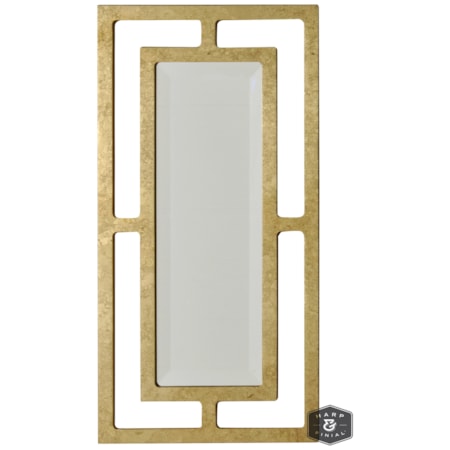 Double-Framed Beveled Mirror