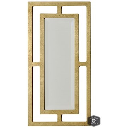 Double-Framed Beveled Mirror