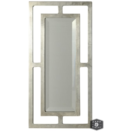 Double-Framed Beveled Mirror