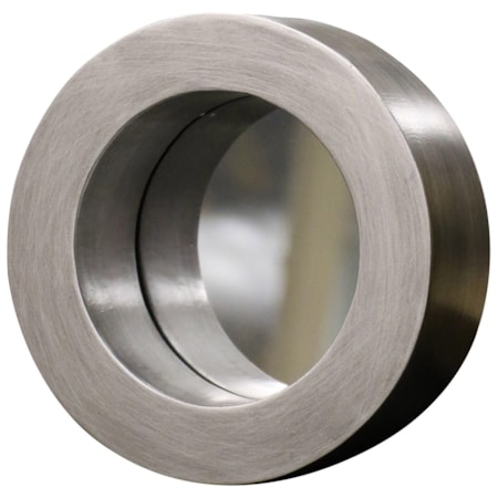 Silver Port Hole Mirror