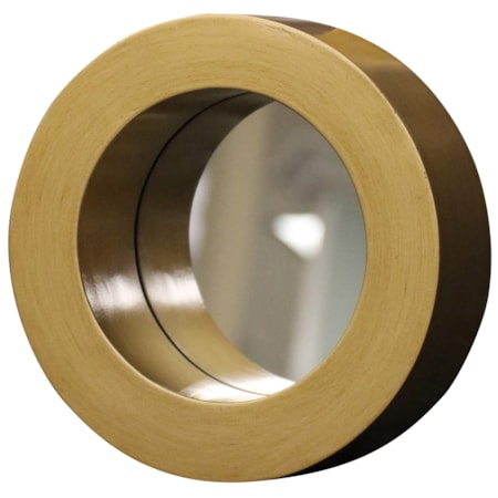 Gold Port Hole Mirror