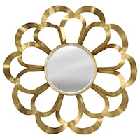 Round Metal Wall Mirror