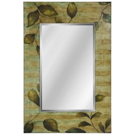 Hand Painted Foil Wall Mirror