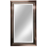 Dark Bronze Triple Framed Mirror