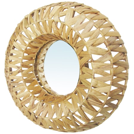 Framed Circle Mirror