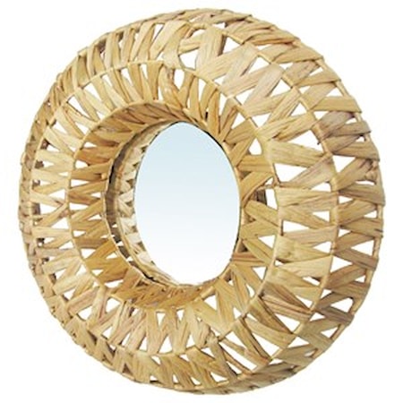 Framed Circle Mirror