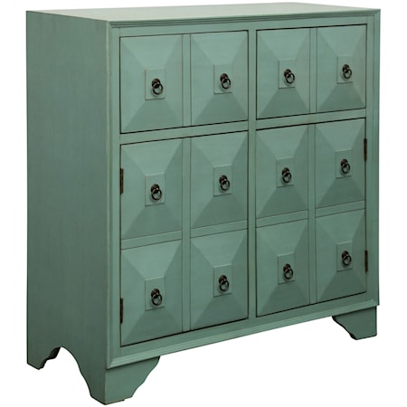 2 Drawer 2 Door Chest