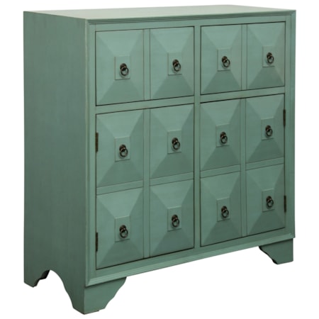 2 Drawer 2 Door Chest