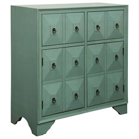2 Drawer 2 Door Chest