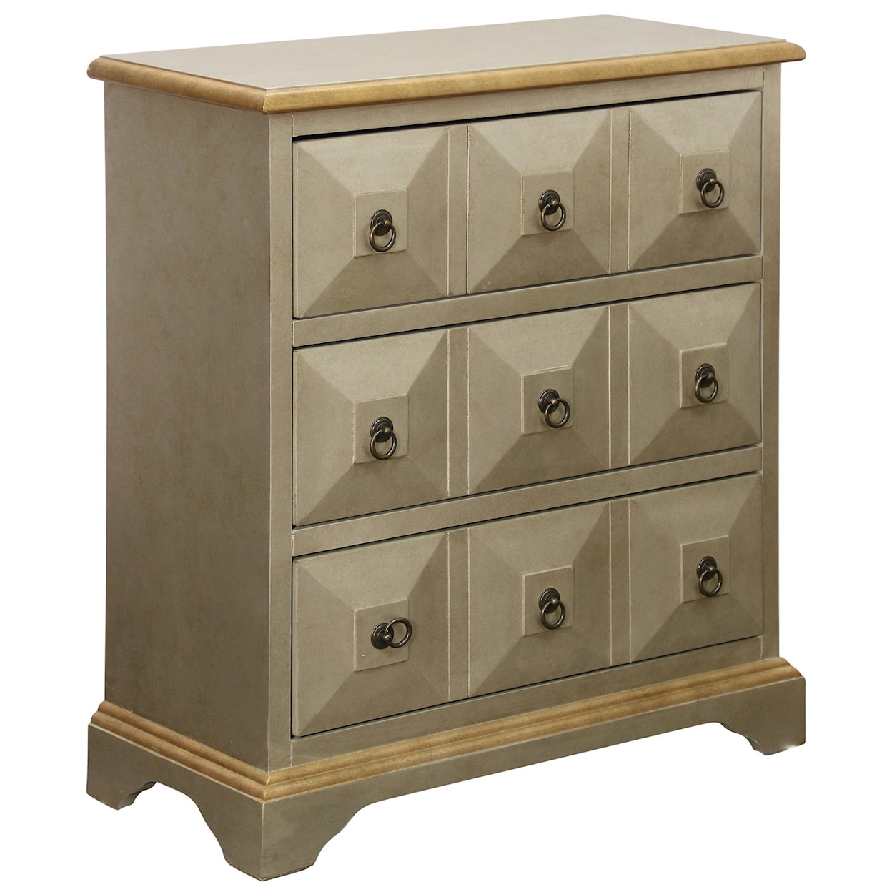 StyleCraft Occasional Cabinets 3 Drawer Chest