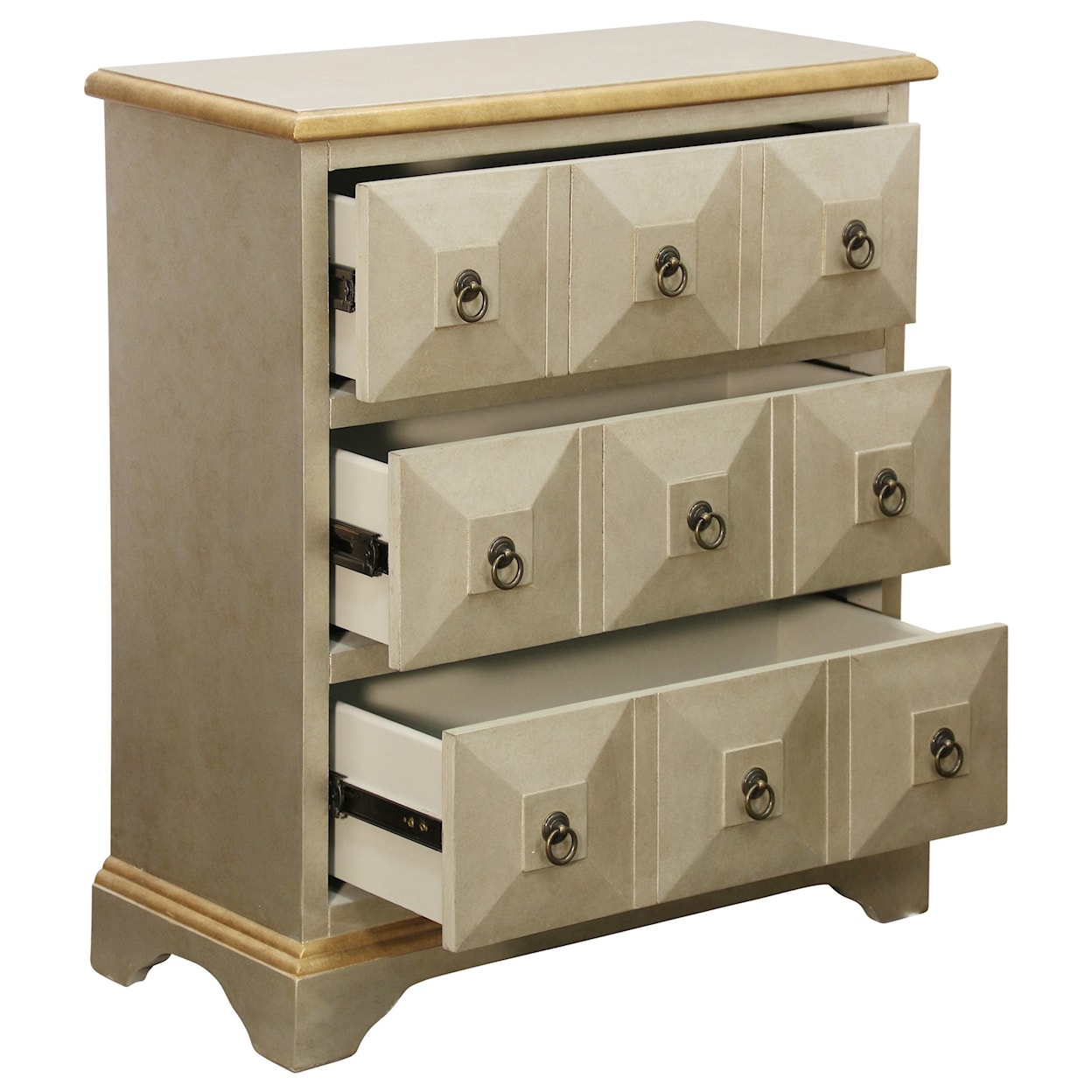 StyleCraft Occasional Cabinets 3 Drawer Chest