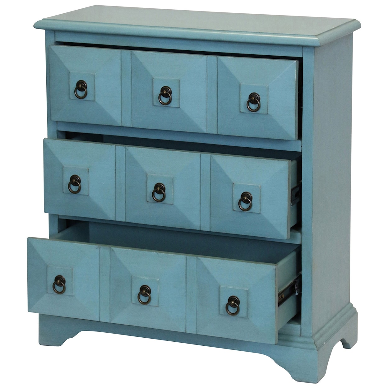 StyleCraft Occasional Cabinets 3 Drawer Chest