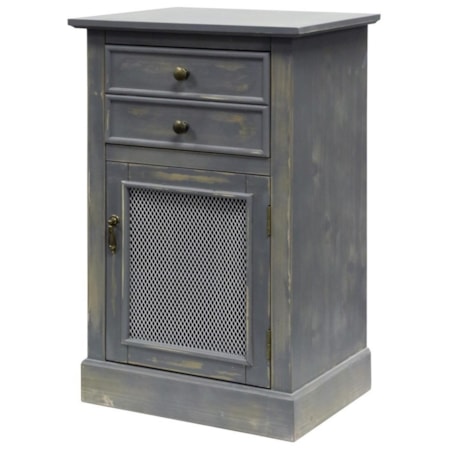Doored Cabinet with Drawer