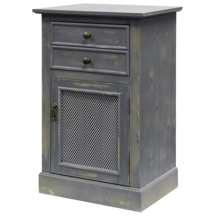 StyleCraft Occasional Cabinets Doored Cabinet with Drawer