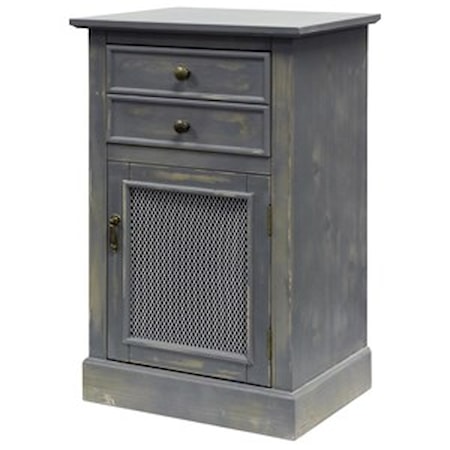 Doored Cabinet with Drawer