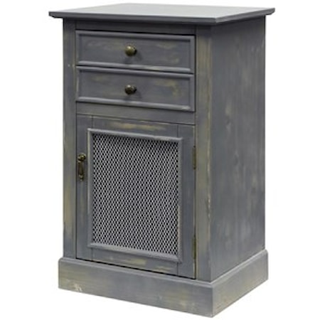 Doored Cabinet with Drawer
