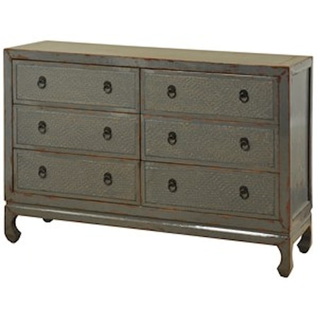Antique Six Drawer Dresser
