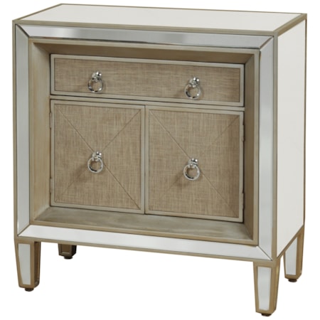 Mirrored Night Stand