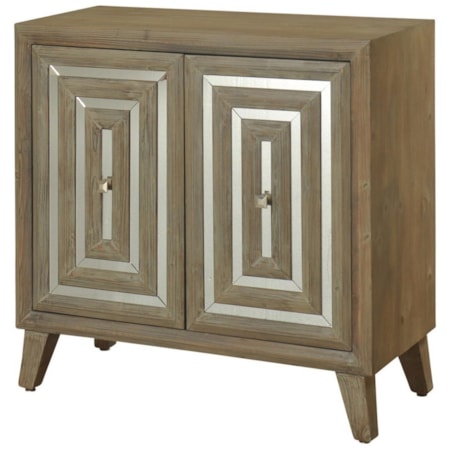2 Door Mirrored Cabinet