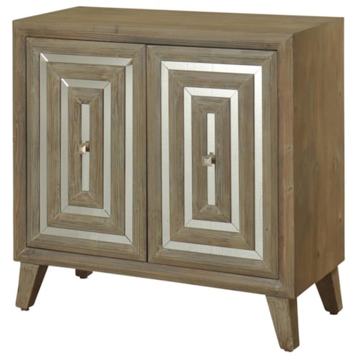 2 Door Mirrored Cabinet
