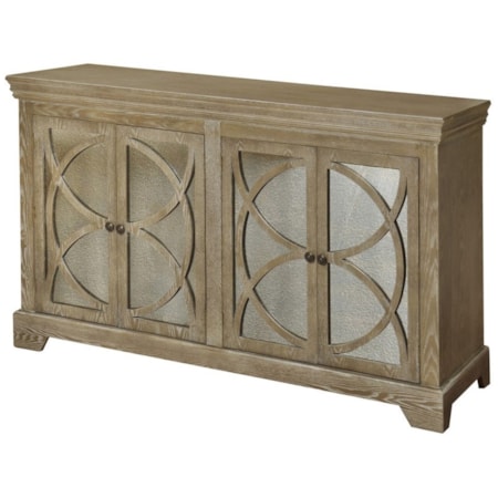 Circleline Four Door Credenza