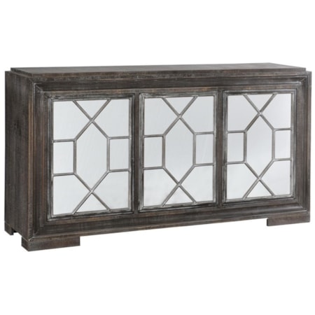 Hex Filigree Credenza