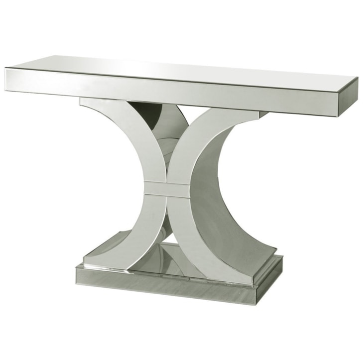 StyleCraft Occasional Tables Chanel Clear Glass Console Table