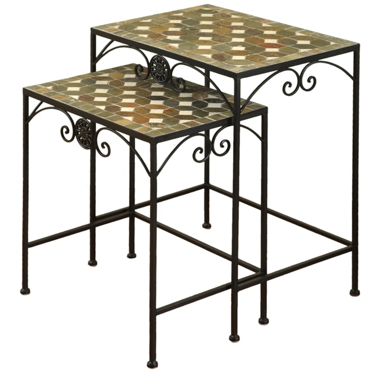 StyleCraft Occasional Tables Set of Two Nesting Tables