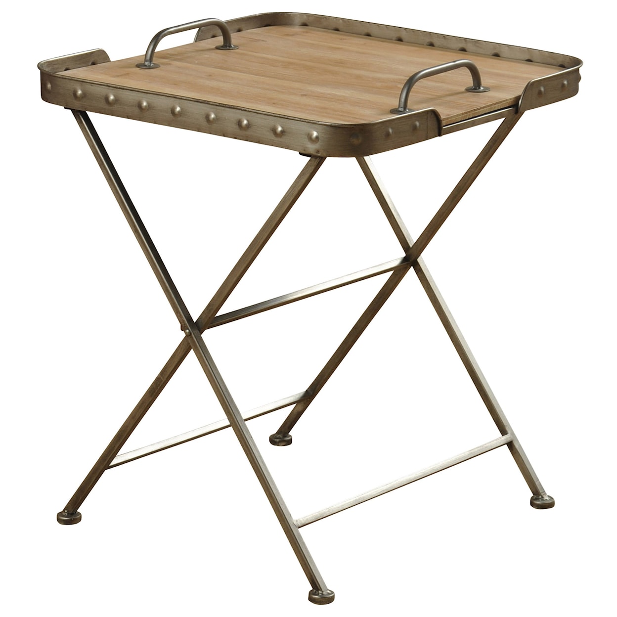StyleCraft Occasional Tables Folding Side Table