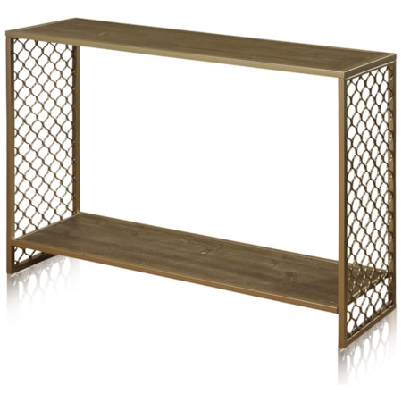 Wrought Iron Console Table