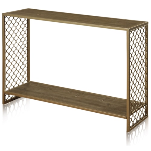 Wrought Iron Console Table