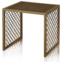 Wrought Iron Side Table