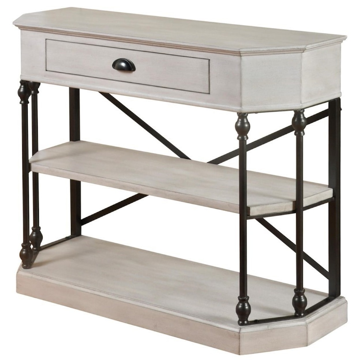 StyleCraft Occasional Tables Clipped Corner Console Table