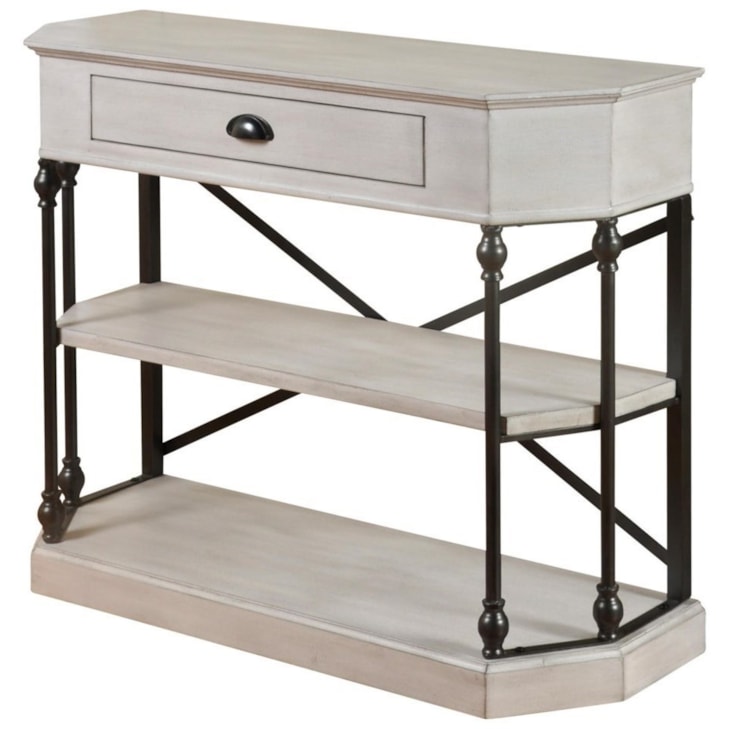StyleCraft Occasional Tables Clipped Corner Console Table