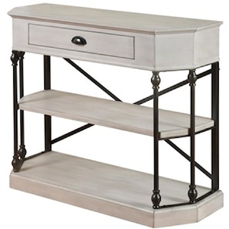 Clipped Corner Console Table