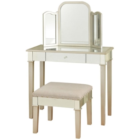 Hollywood Glamour Makeup Vanity