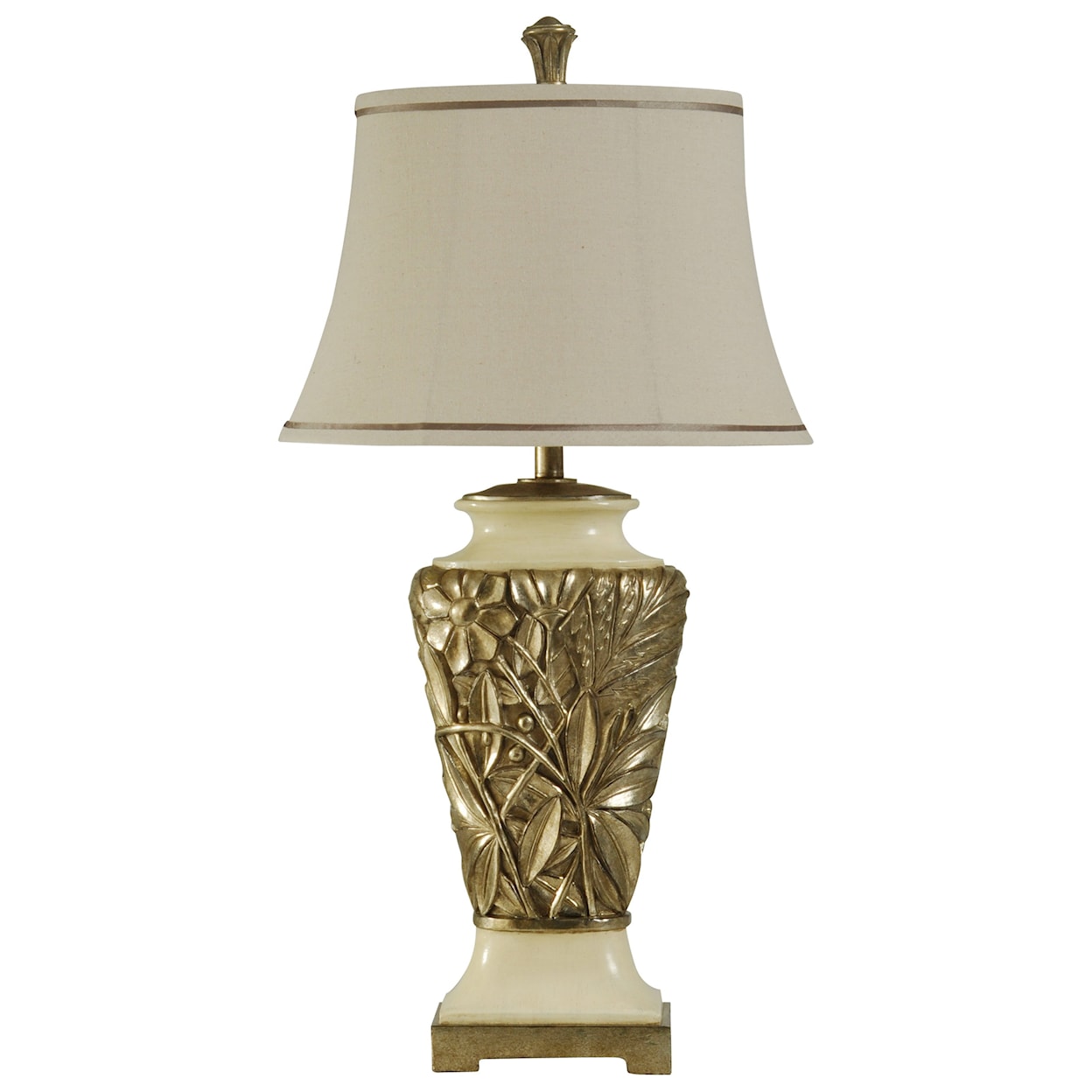 StyleCraft Lamps Hand Carved Traditional Table Lamp